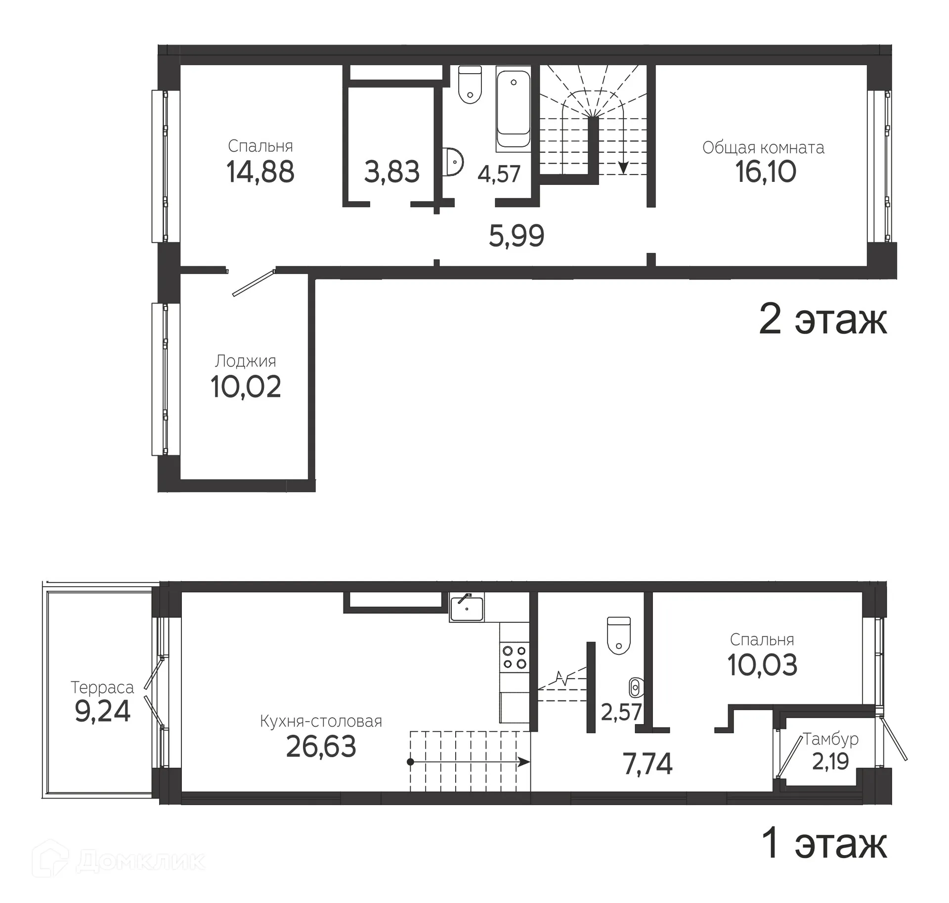 Фото квартиры в ЖК на Комсомольском