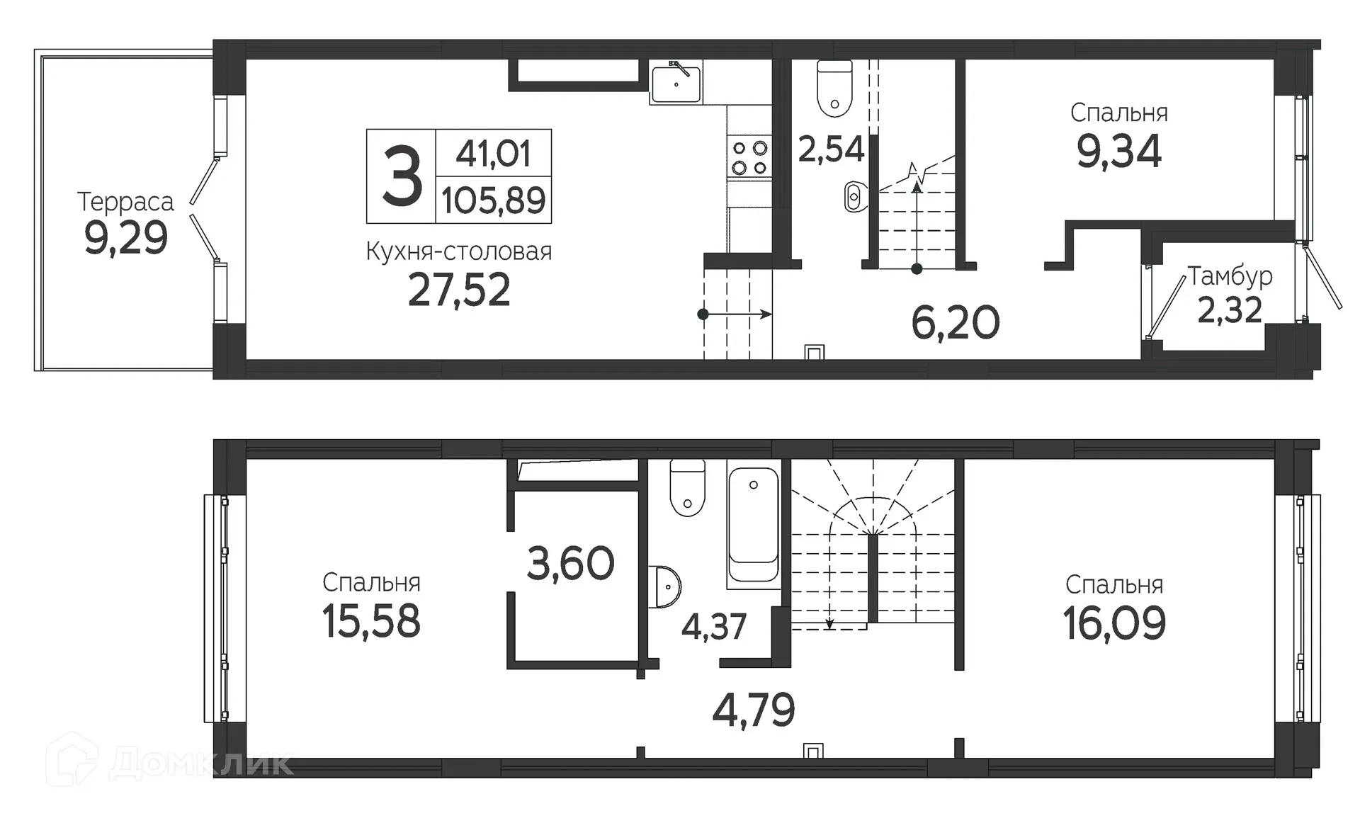 Фото квартиры в ЖК на Комсомольском