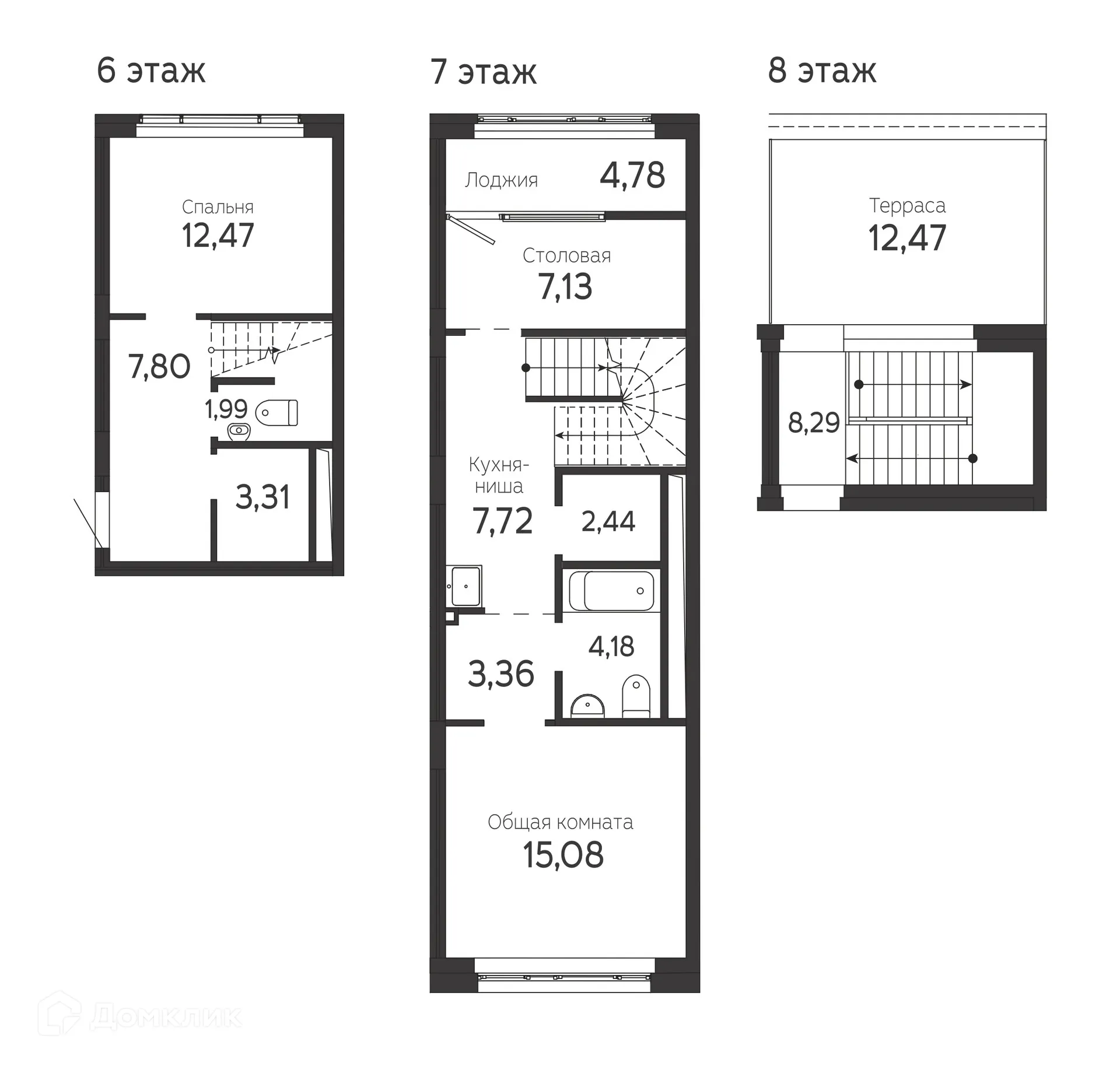 Фото квартиры в ЖК на Комсомольском