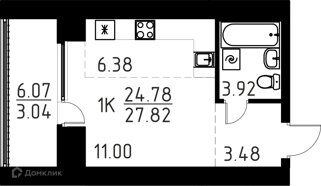 Фото квартиры в ЖК Композиция