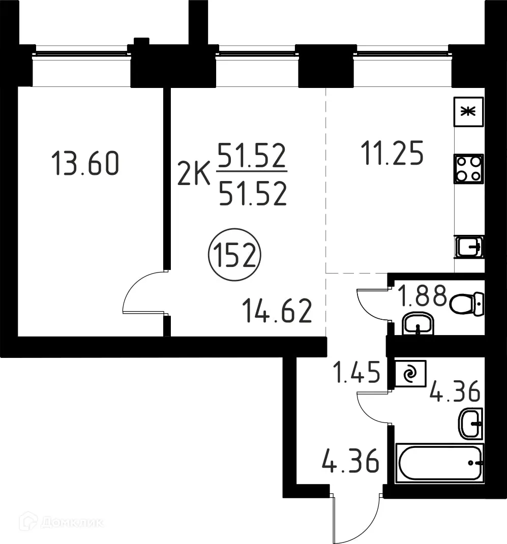 Фото квартиры в ЖК Композиция