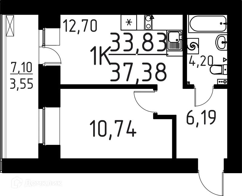 Фото квартиры в ЖК ЛетоПарк