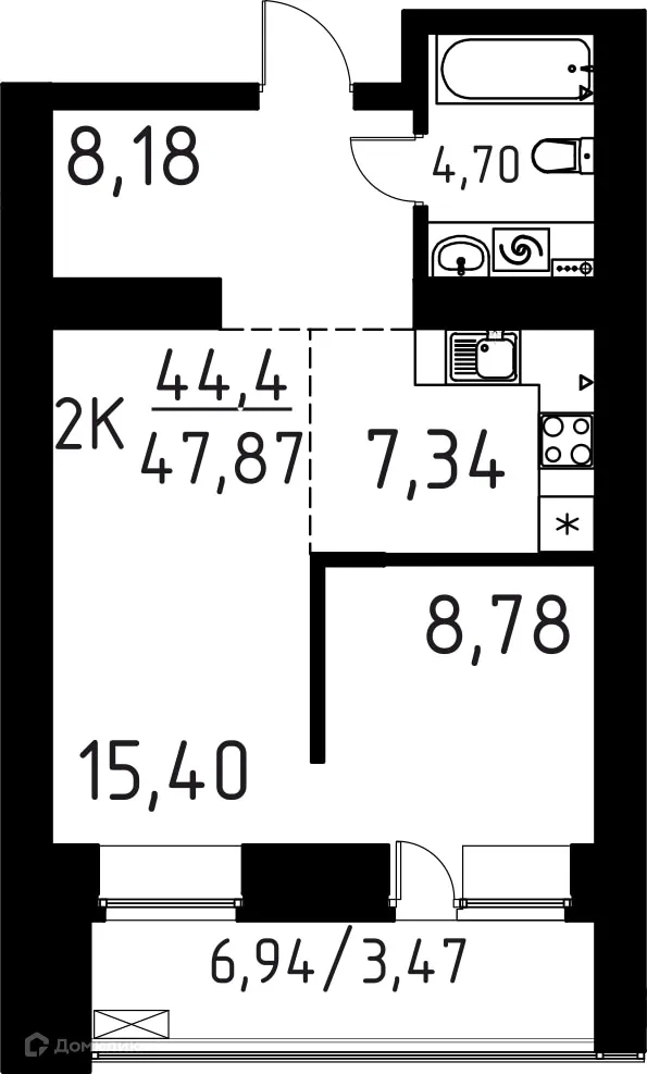 Фото квартиры в ЖК ЛетоПарк