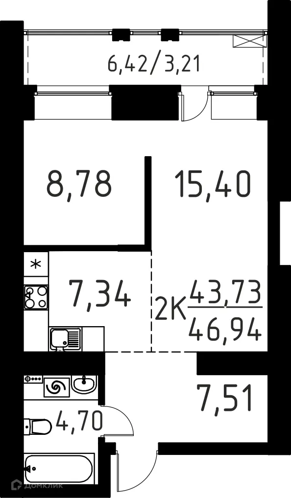 Фото квартиры в ЖК ЛетоПарк