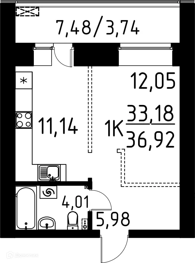 Фото квартиры в ЖК ЛетоПарк
