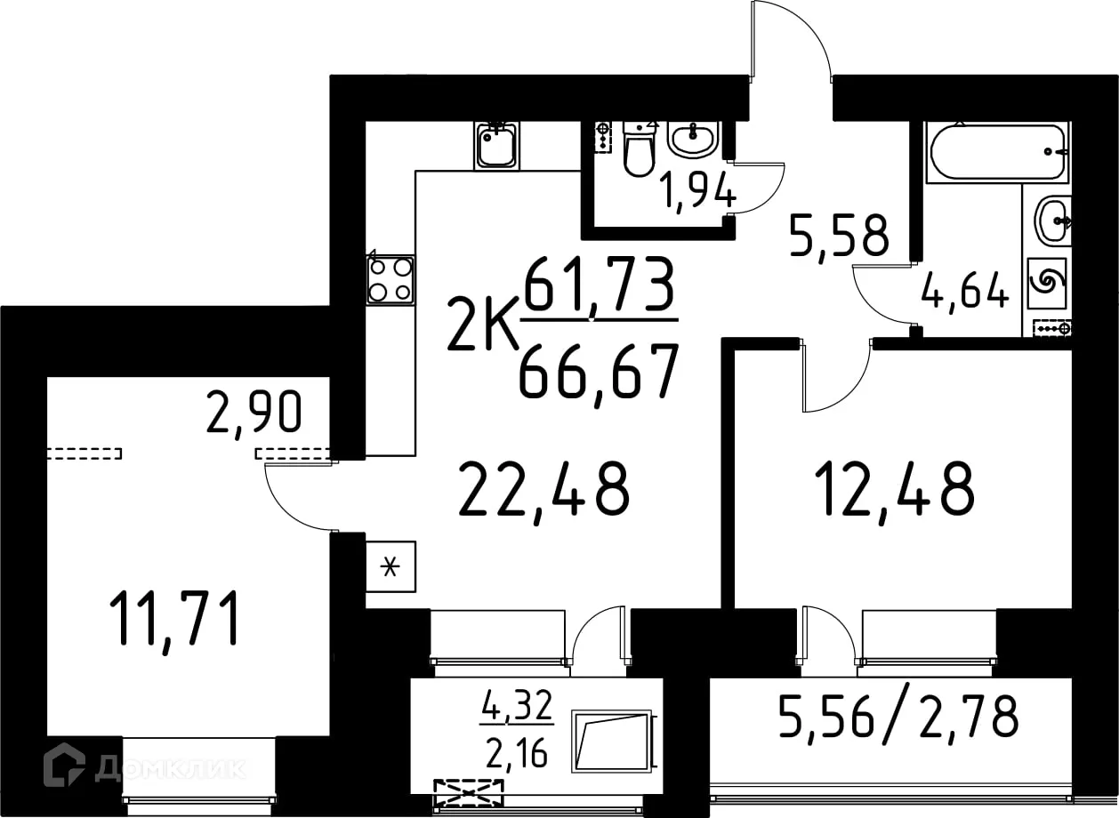 Фото квартиры в ЖК ЛетоПарк