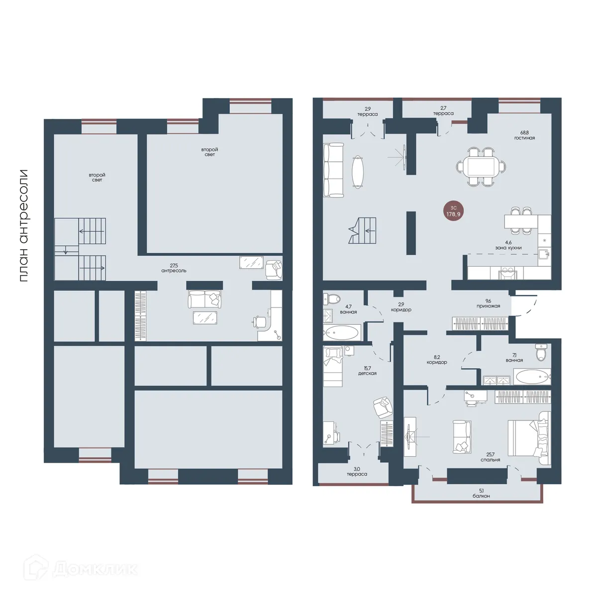 Фото квартиры в ЖК Белозерский