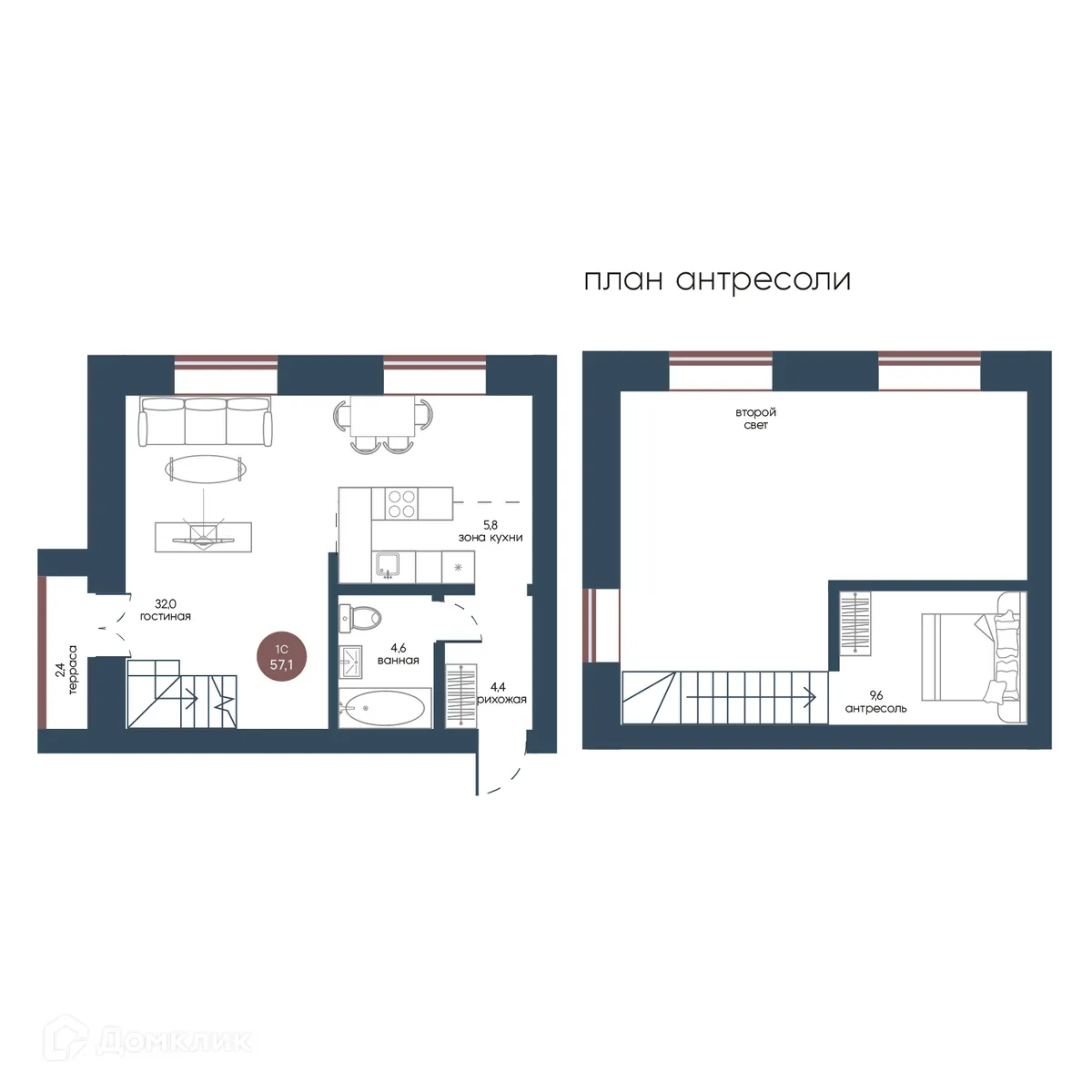 Фото квартиры в ЖК Белозерский