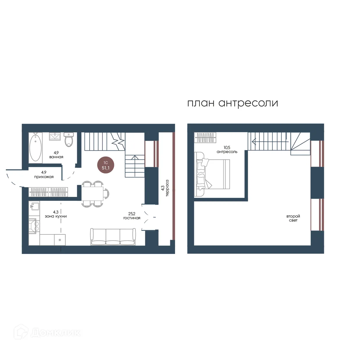 Фото квартиры в ЖК Белозерский