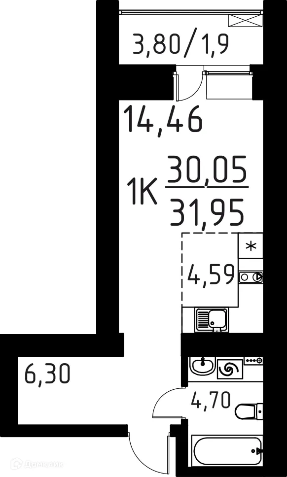 Фото квартиры в ЖК ЛетоПарк