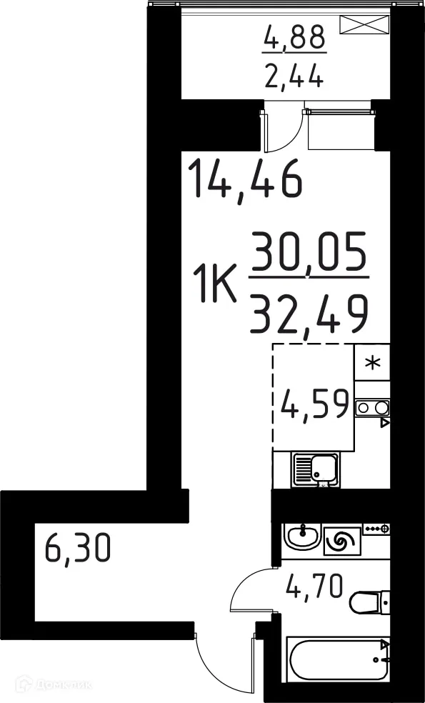 Фото квартиры в ЖК ЛетоПарк