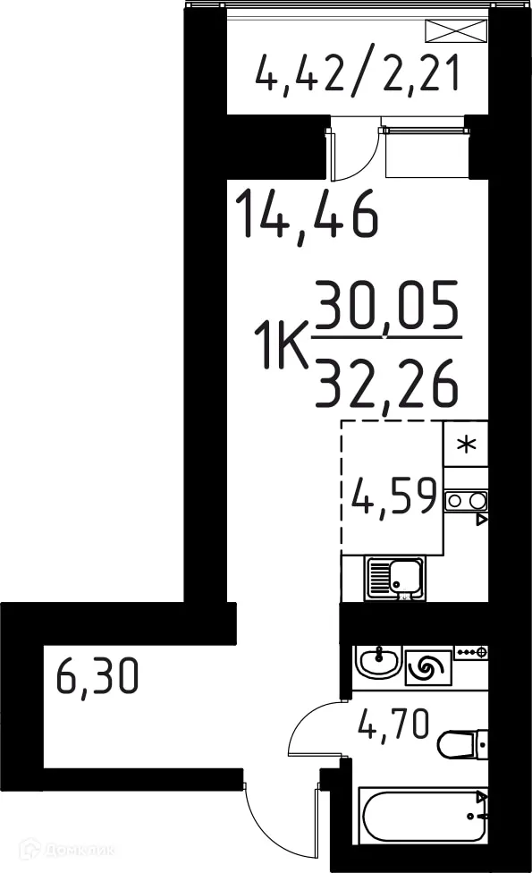 Фото квартиры в ЖК ЛетоПарк