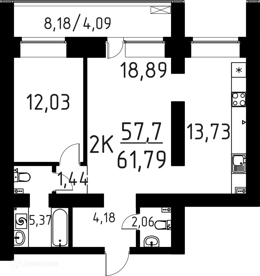 Фото квартиры в ЖК ЛетоПарк