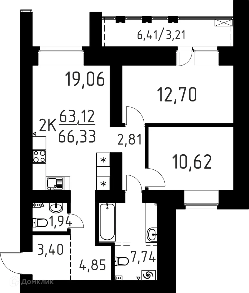 Фото квартиры в ЖК ЛетоПарк