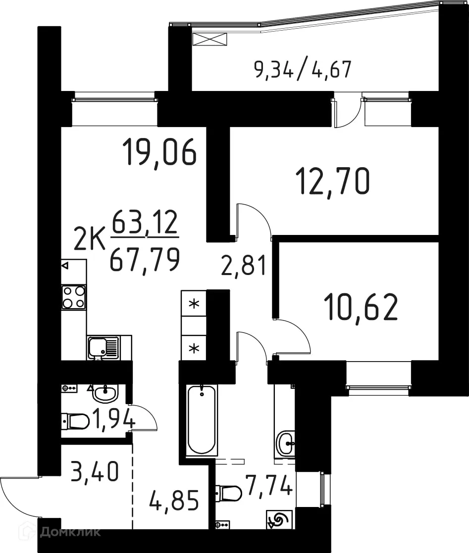 Фото квартиры в ЖК ЛетоПарк