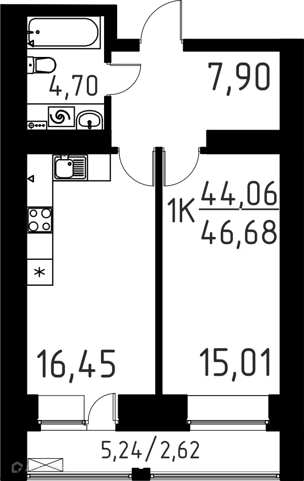 Фото квартиры в ЖК ЛетоПарк