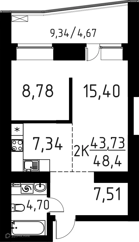 Фото квартиры в ЖК ЛетоПарк