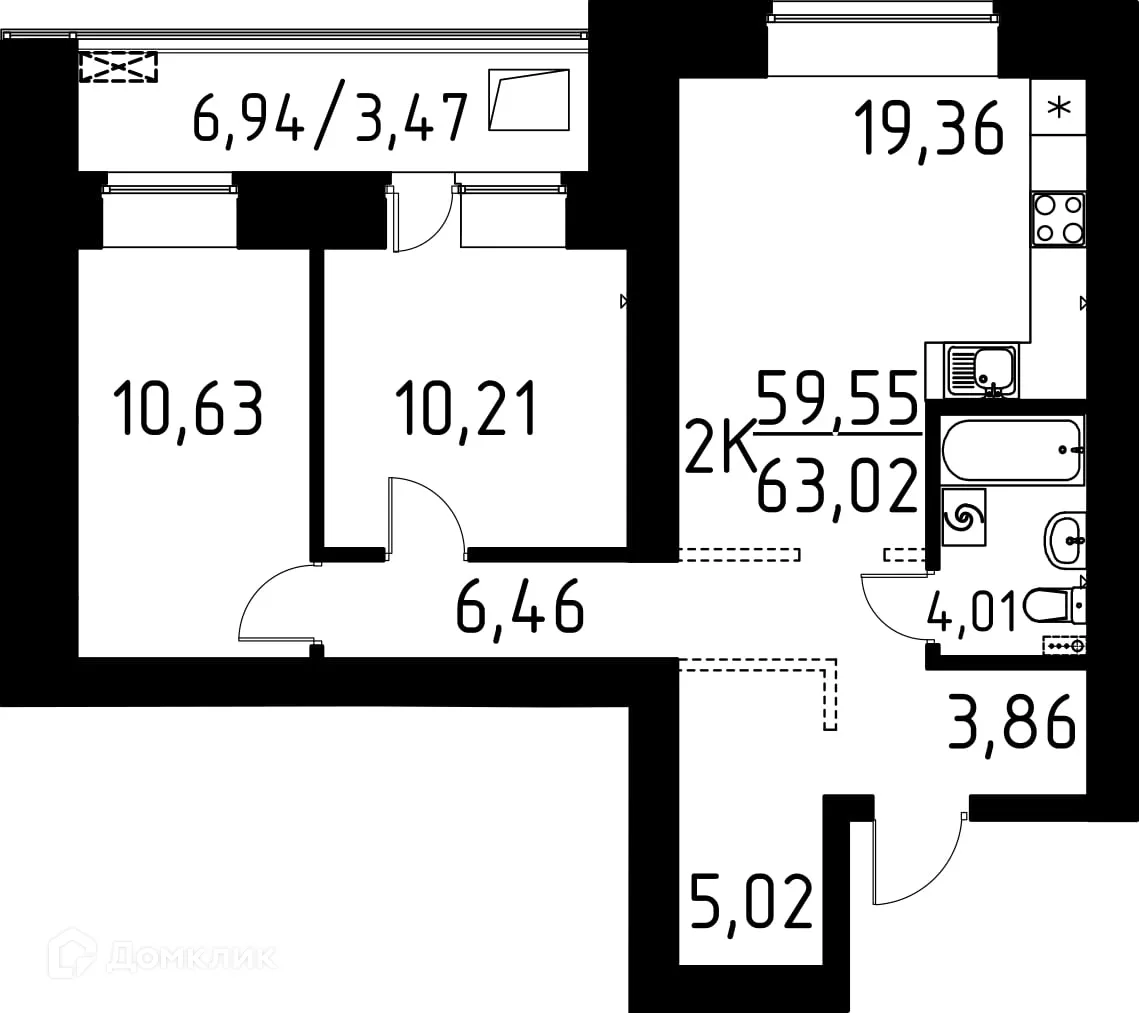 Фото квартиры в ЖК ЛетоПарк