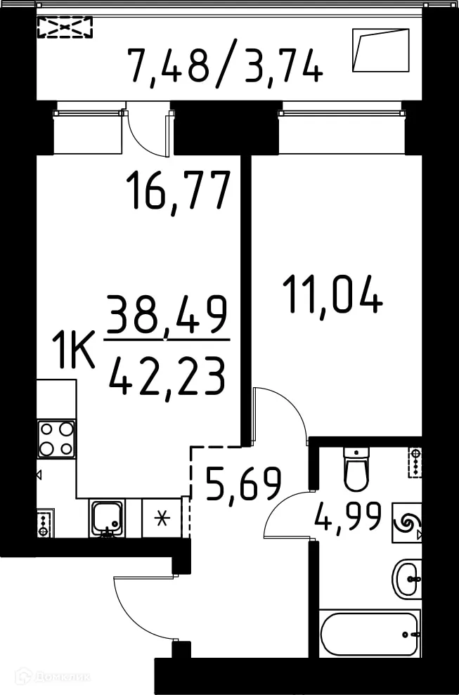 Фото квартиры в ЖК ЛетоПарк