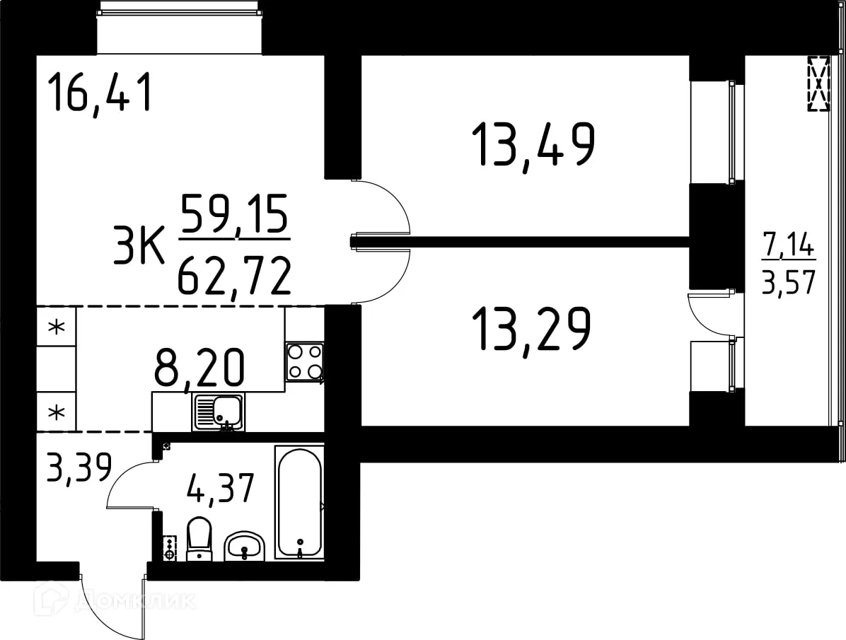 Фото квартиры в ЖК ЛетоПарк