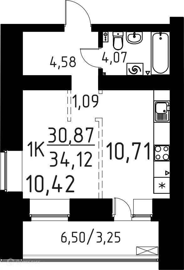 Фото квартиры в ЖК ЛетоПарк