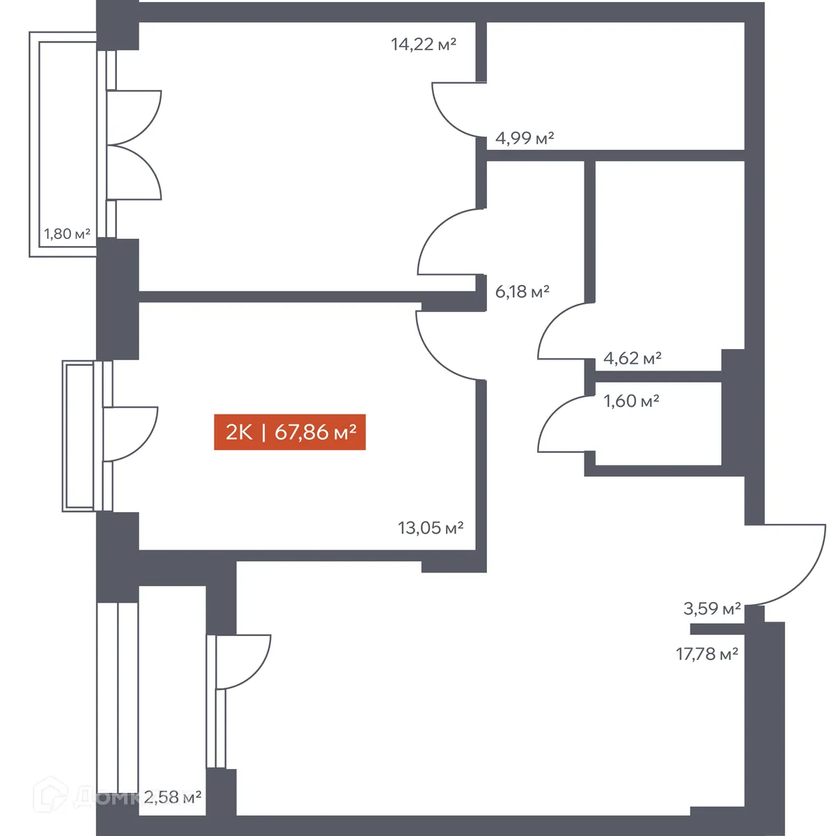 Фото квартиры в ЖК Ломоносов