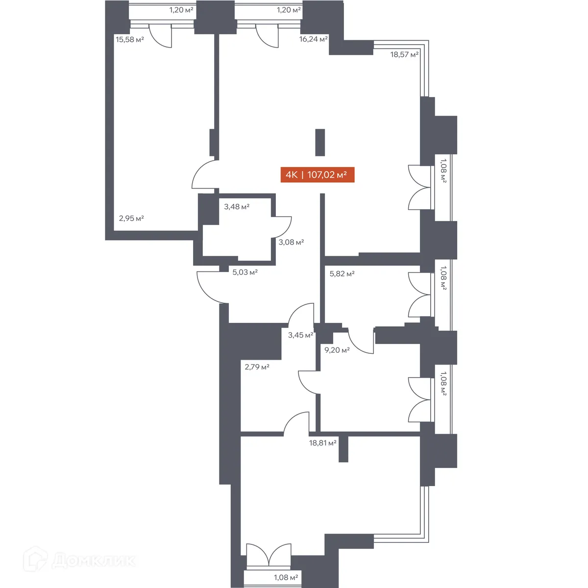 Фото квартиры в ЖК Ломоносов