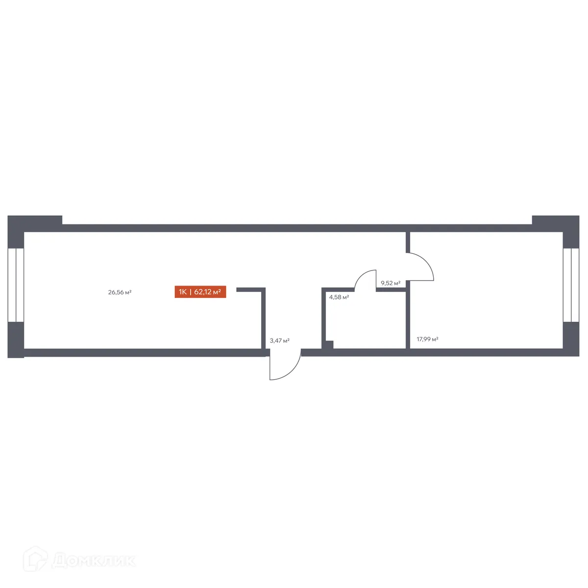 Фото квартиры в ЖК Ломоносов