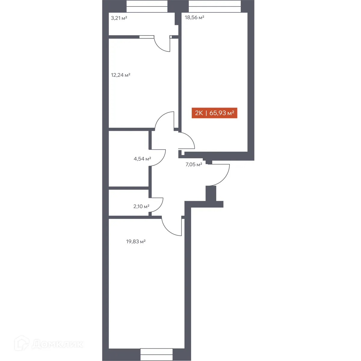 Фото квартиры в ЖК Ломоносов