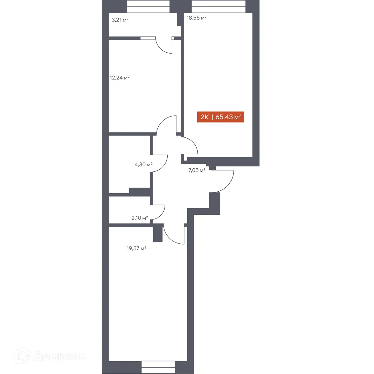 Фото квартиры в ЖК Ломоносов