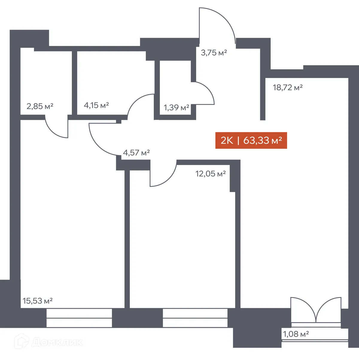 Фото квартиры в ЖК Ломоносов