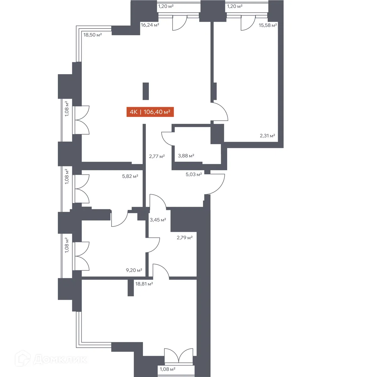 Фото квартиры в ЖК Ломоносов