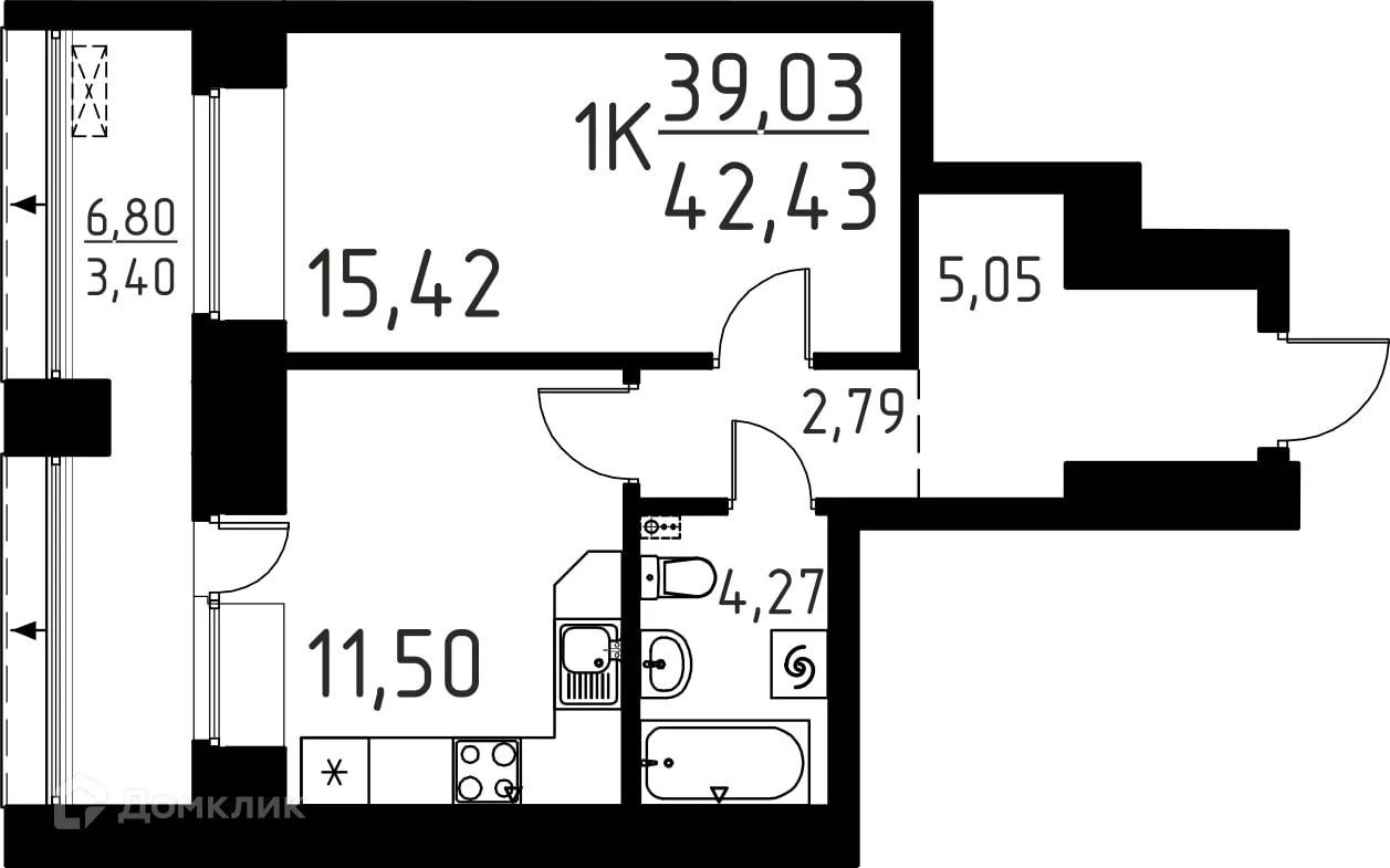 Фото квартиры в ЖК Лучи