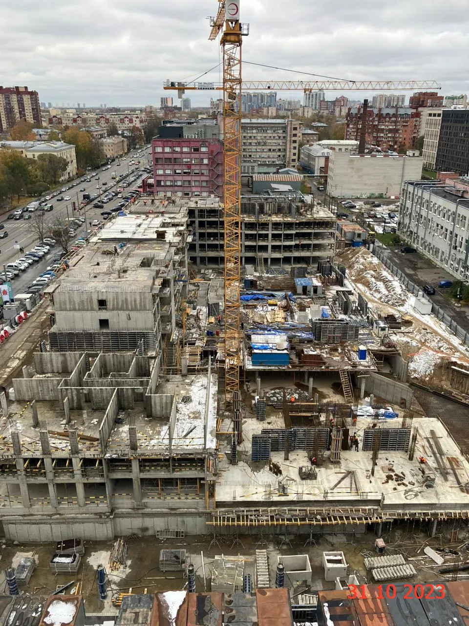 ЖК ID Svetlanovskiy (Ай Ди Светлановский) ход строительства