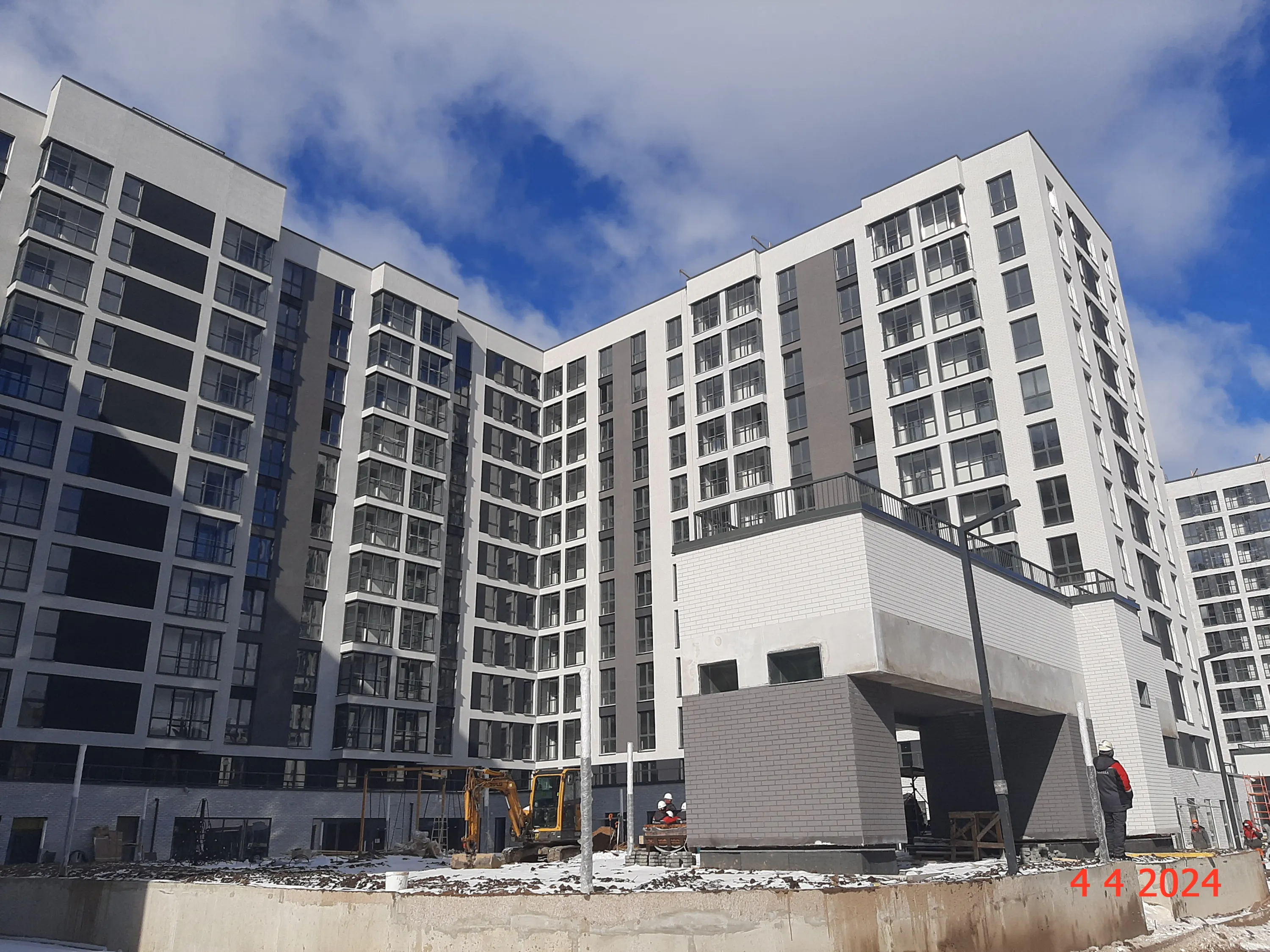 ЖК ID Svetlanovskiy (Ай Ди Светлановский) ход строительства