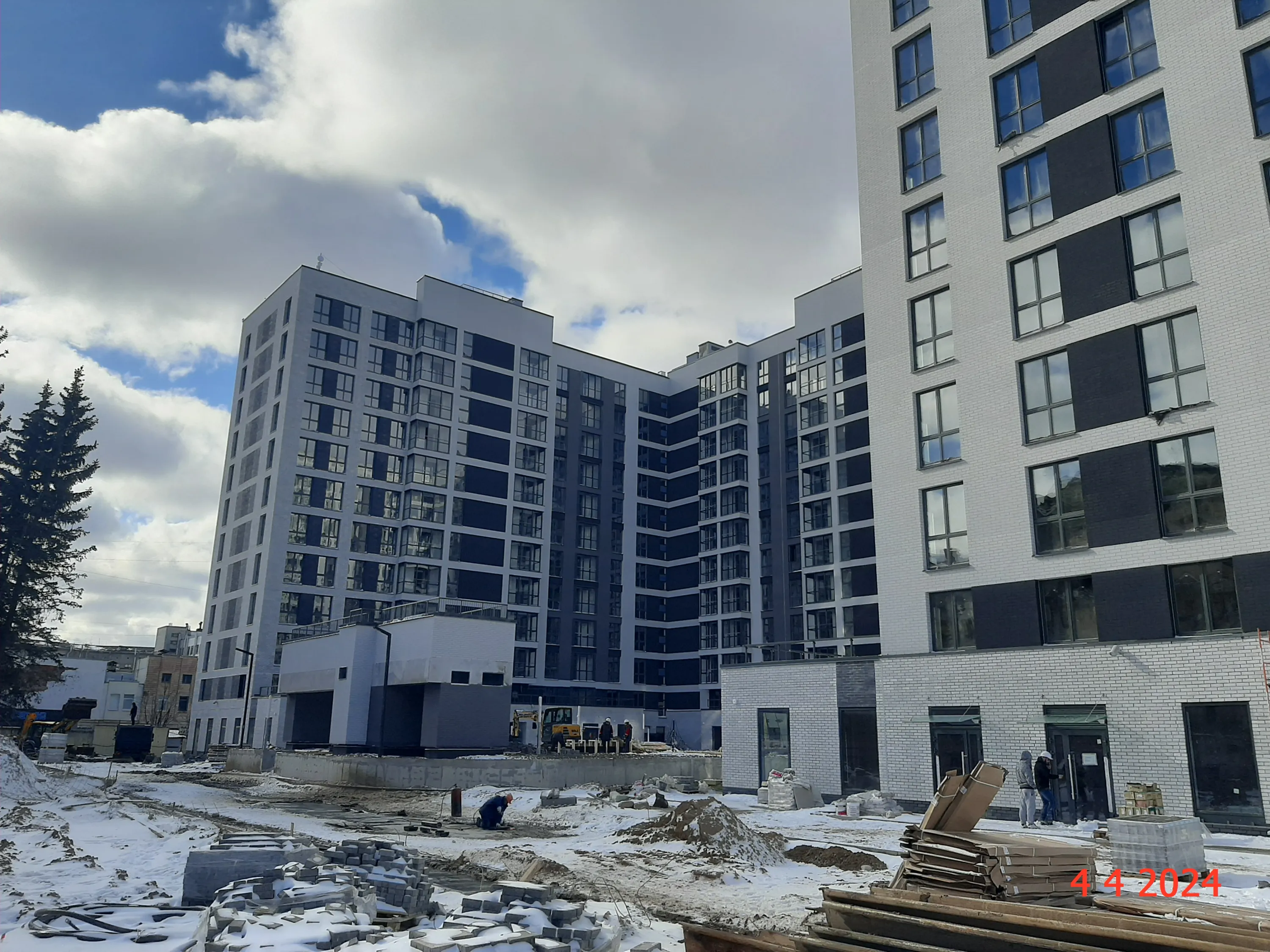 ЖК ID Svetlanovskiy (Ай Ди Светлановский) ход строительства