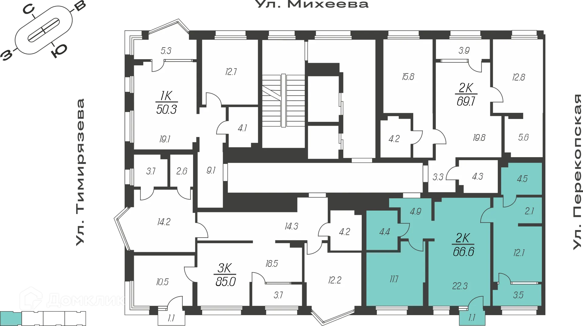 Фото квартиры в ЖК "Михеева Парк"