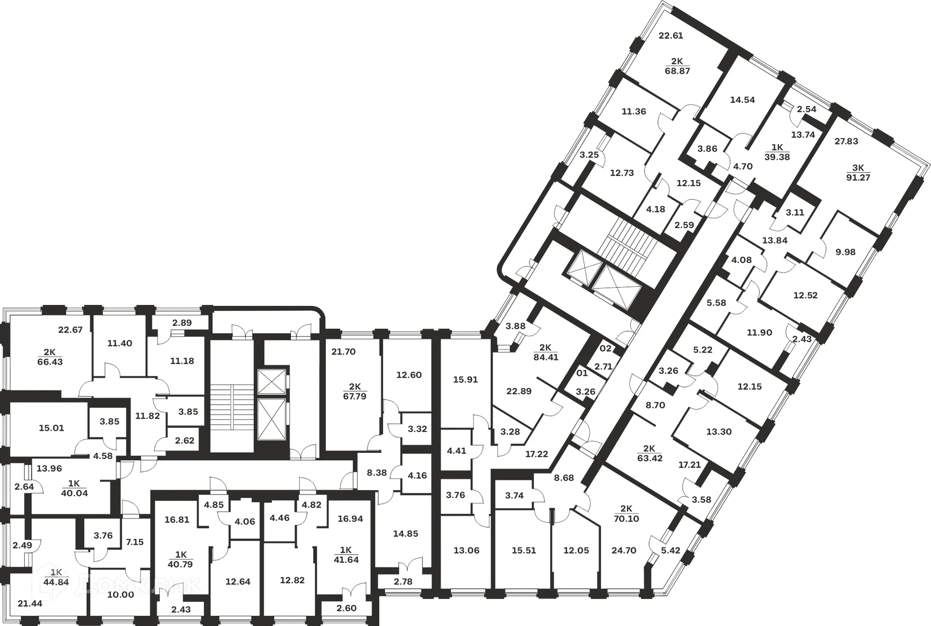 Фото квартиры в ЖК Дом по ул Каракозова