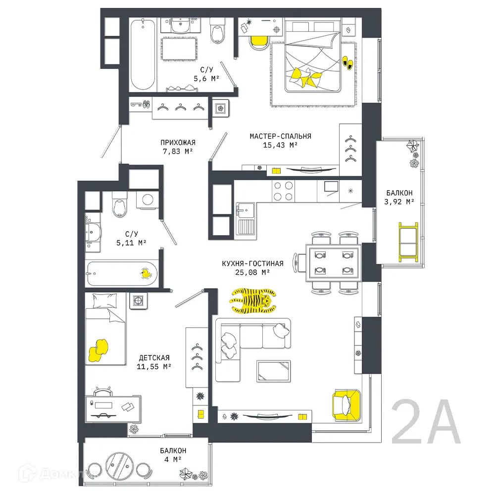 Фото квартиры в ЖК Современник