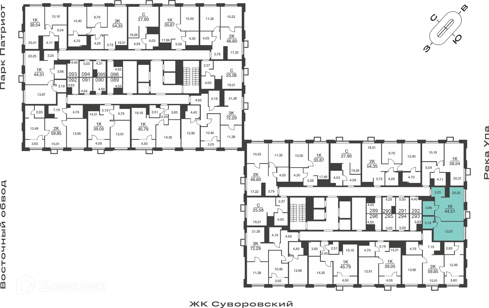 Фото квартиры в ЖК Парк Патриот