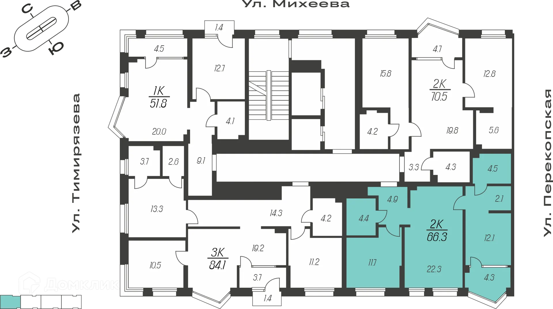 Фото квартиры в ЖК "Михеева Парк"