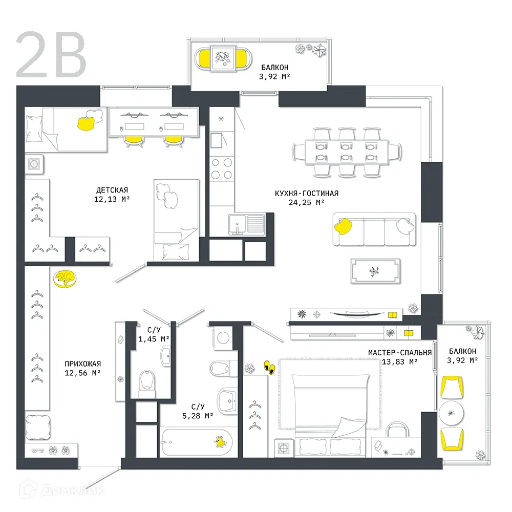 Фото квартиры в ЖК Современник