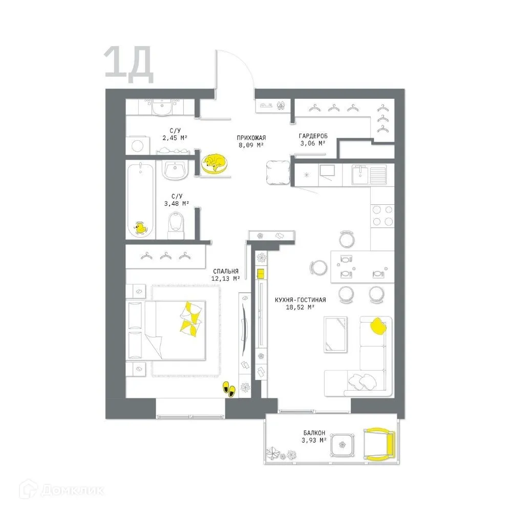 Фото квартиры в ЖК Современник