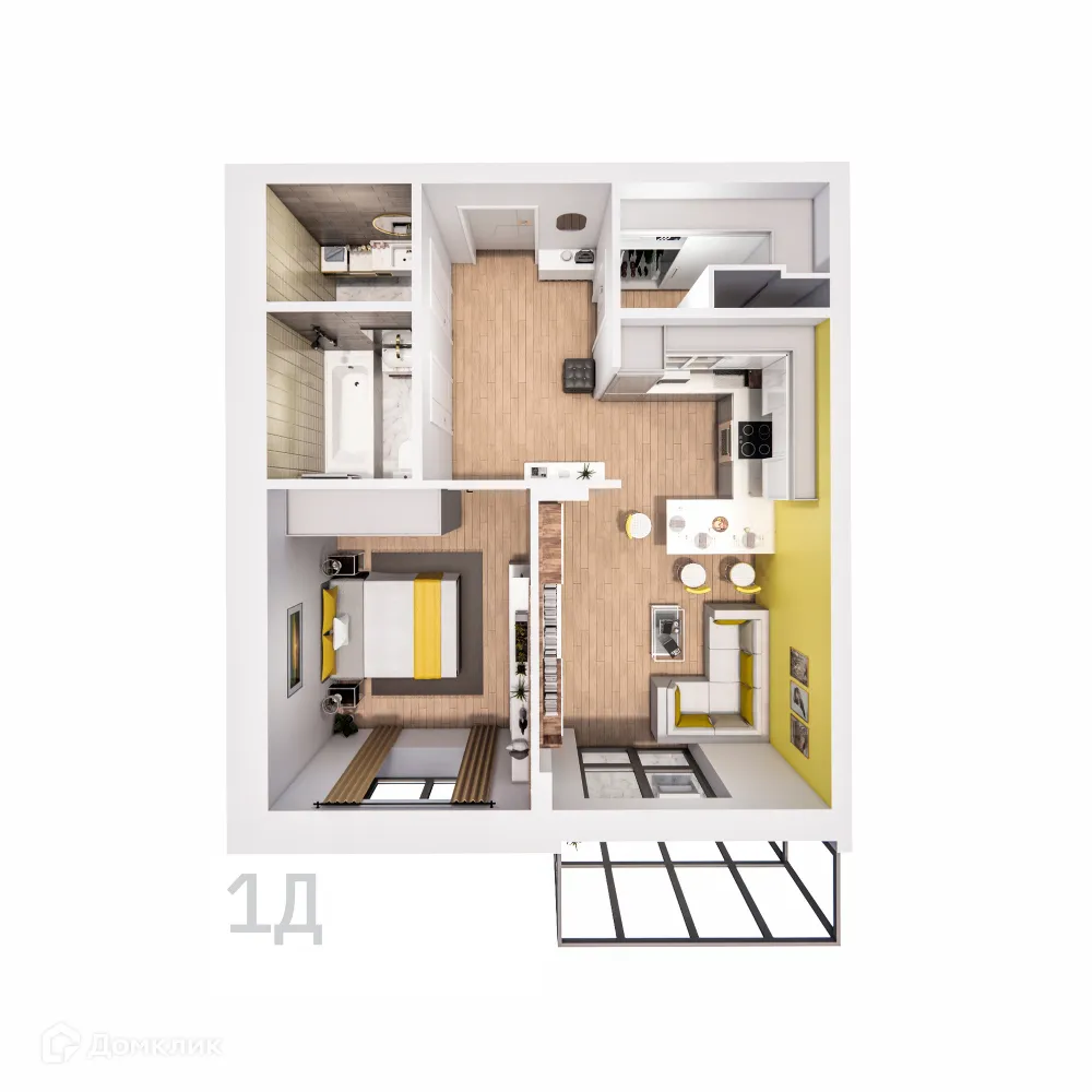 Фото квартиры в ЖК Современник