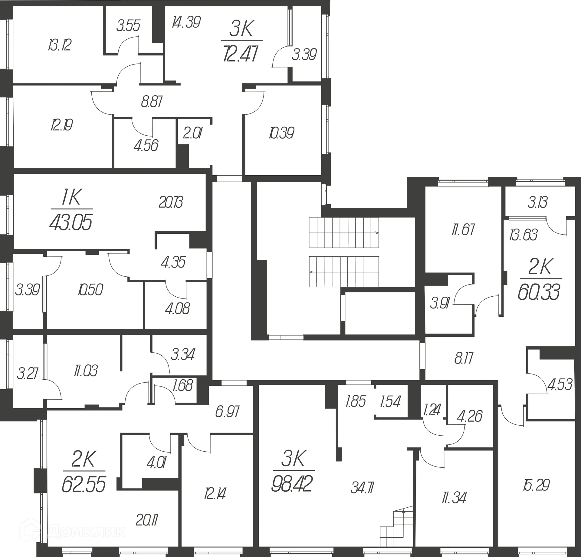 Фото квартиры в ЖК Баташи Парк-2