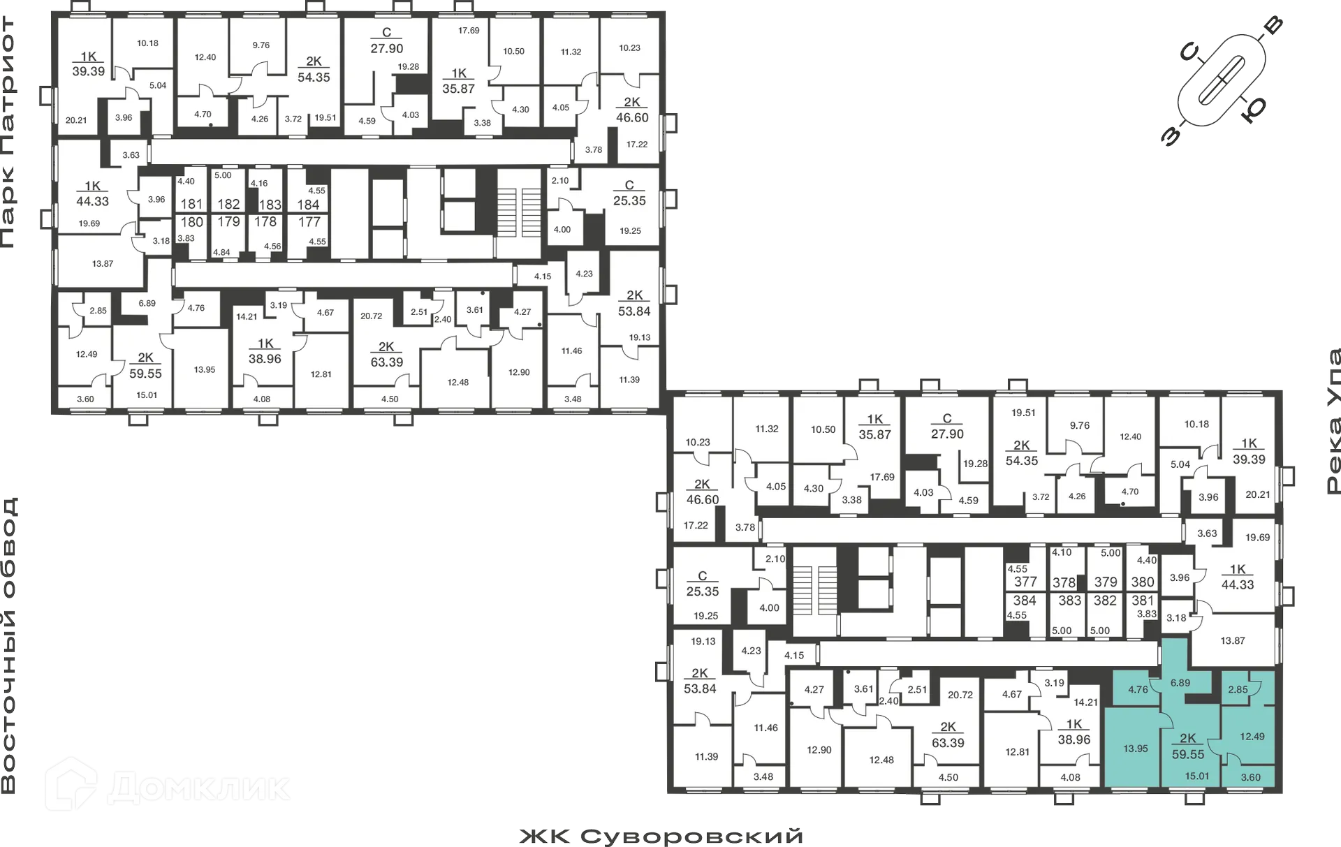 Фото квартиры в ЖК Парк Патриот