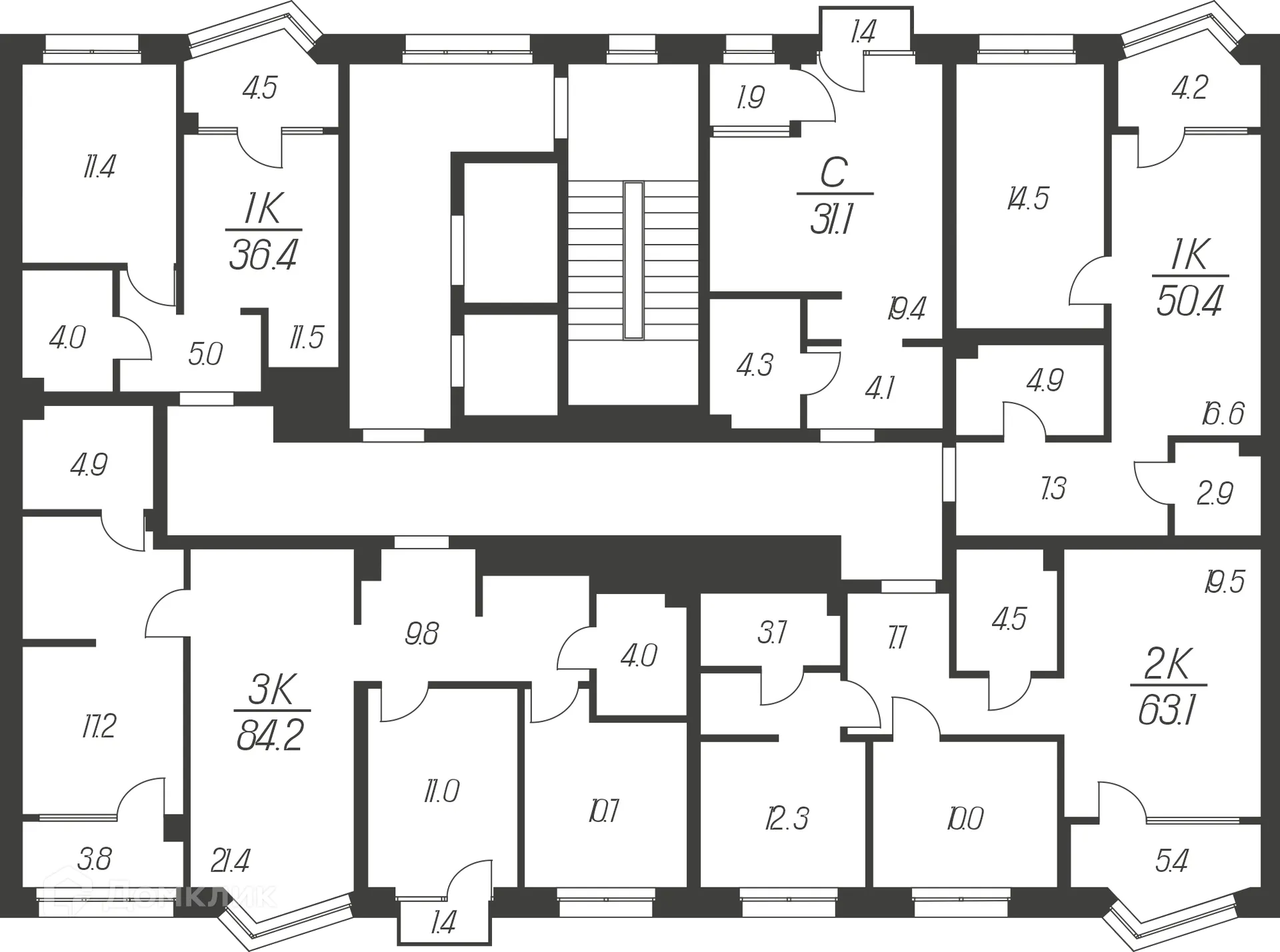 Фото квартиры в ЖК "Михеева Парк"
