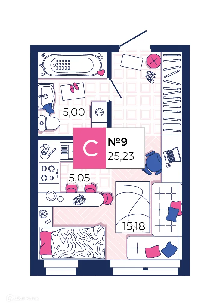 Фото квартиры в ЖК По любви