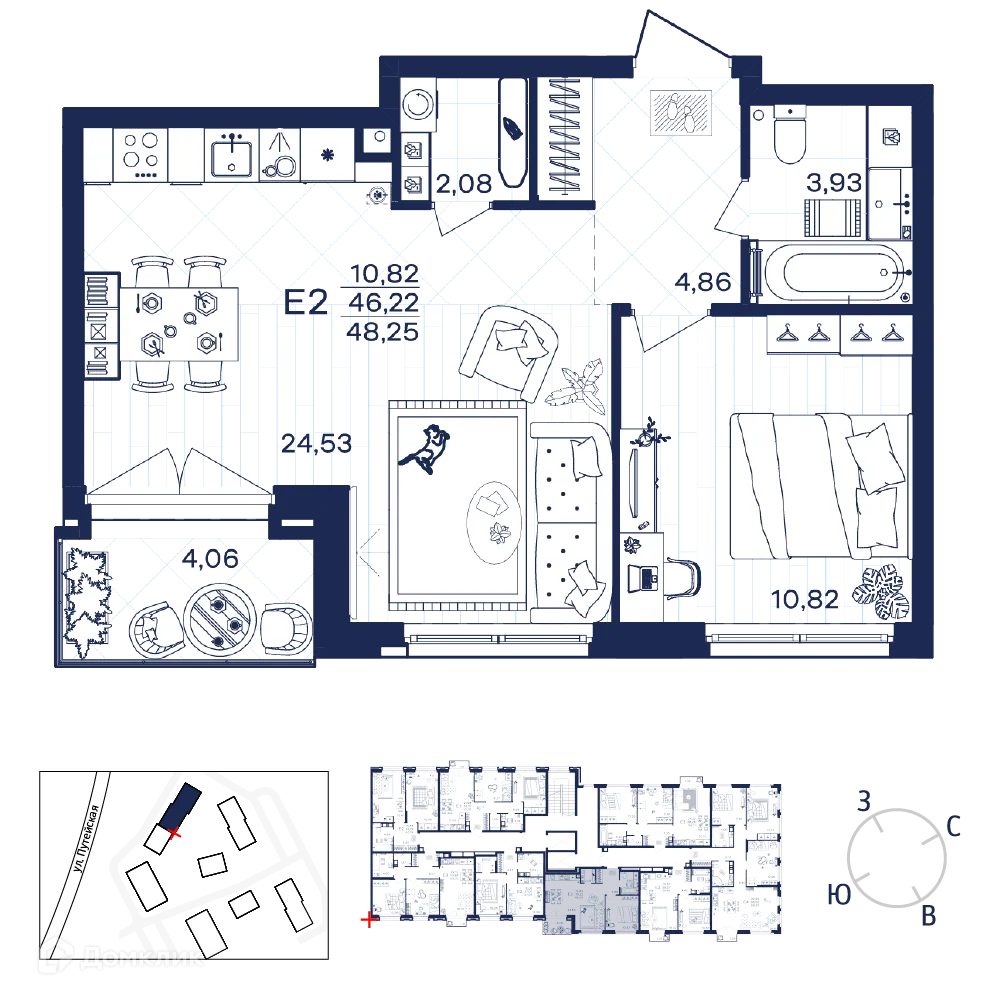 Фото квартиры в ЖК Гармония