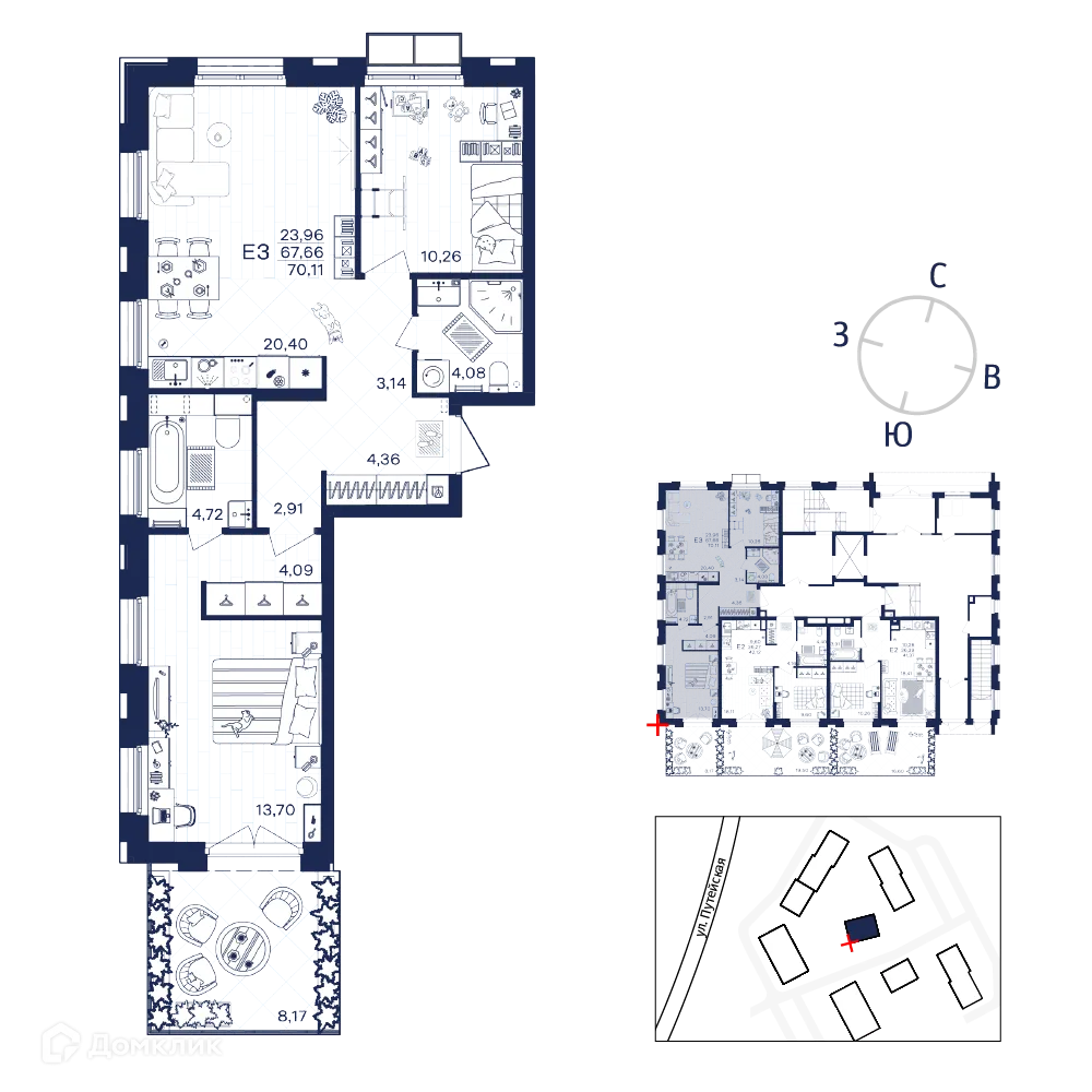 Фото квартиры в ЖК Гармония